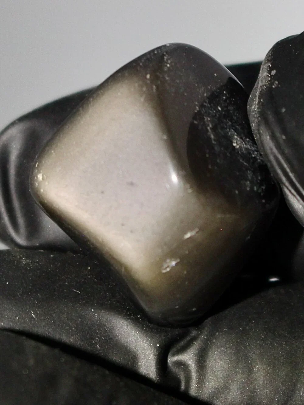5.8g Old Stock Rainbow Obsidian Polished Davis Creek California Rare Stone Rock